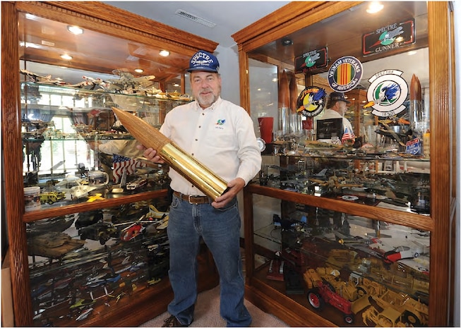 Staff Sgt. (Sep.) Larry Peterson was an active duty member of the Air Force from 1970 to 1974. (Photo by Rob Bussard)