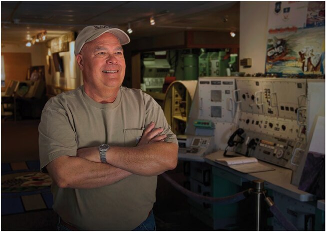 Chief Master Sergeant (Ret.) Curt Shannon enlisted into the Air Force in 1966 when it seemed inevitable he would be drafted into the Army. While he was in basic training, a presentation showing fighter jets strafing targets and dropping bombs inspired Shannon to become an aircraft armaments system technician. (Photo by Beaumont Wade)