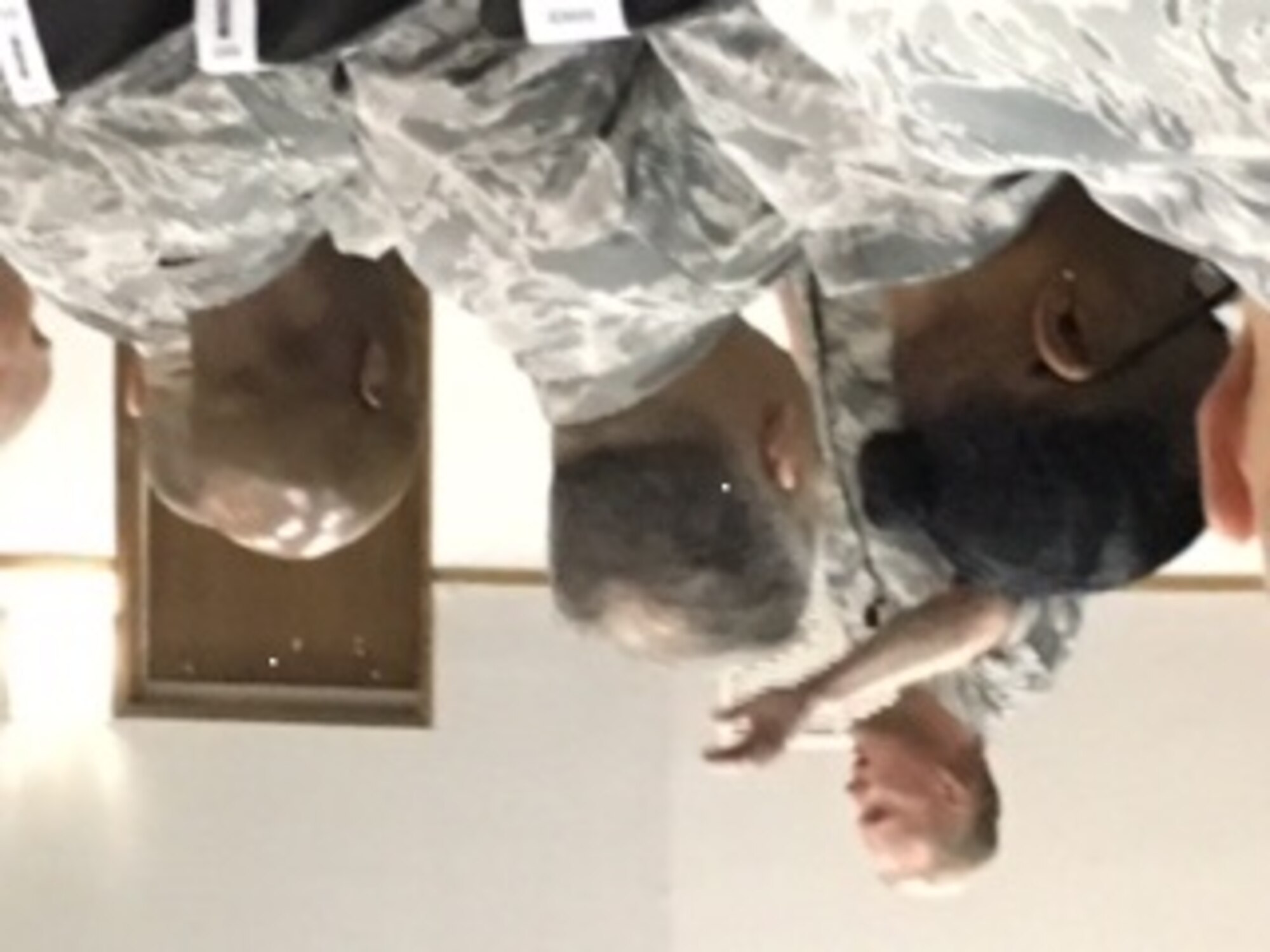 Chief Master Sergeant of the Air Force James A. Cody hosted a Town Hall Meeting with Airmen on May 17, 2016 at the theater on Joint Base Andrews, Md.  (Air Force Photo by Melanie Moore, 79th MDW PA/Released)