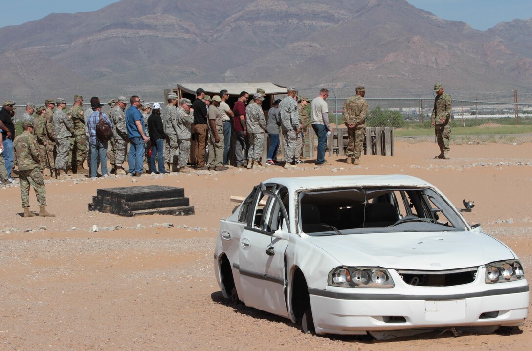 The 3rd Army Augmentation (3AA), Detachment 2, 76th Operational Response Command, based out of Shaw Air Force Base, South Carolina, conducted its Improvised Explosive Device (IED) awareness training during the unit’s mobilization training at Fort Bliss, Texas, May 11-12, 2016, prior to their departure.