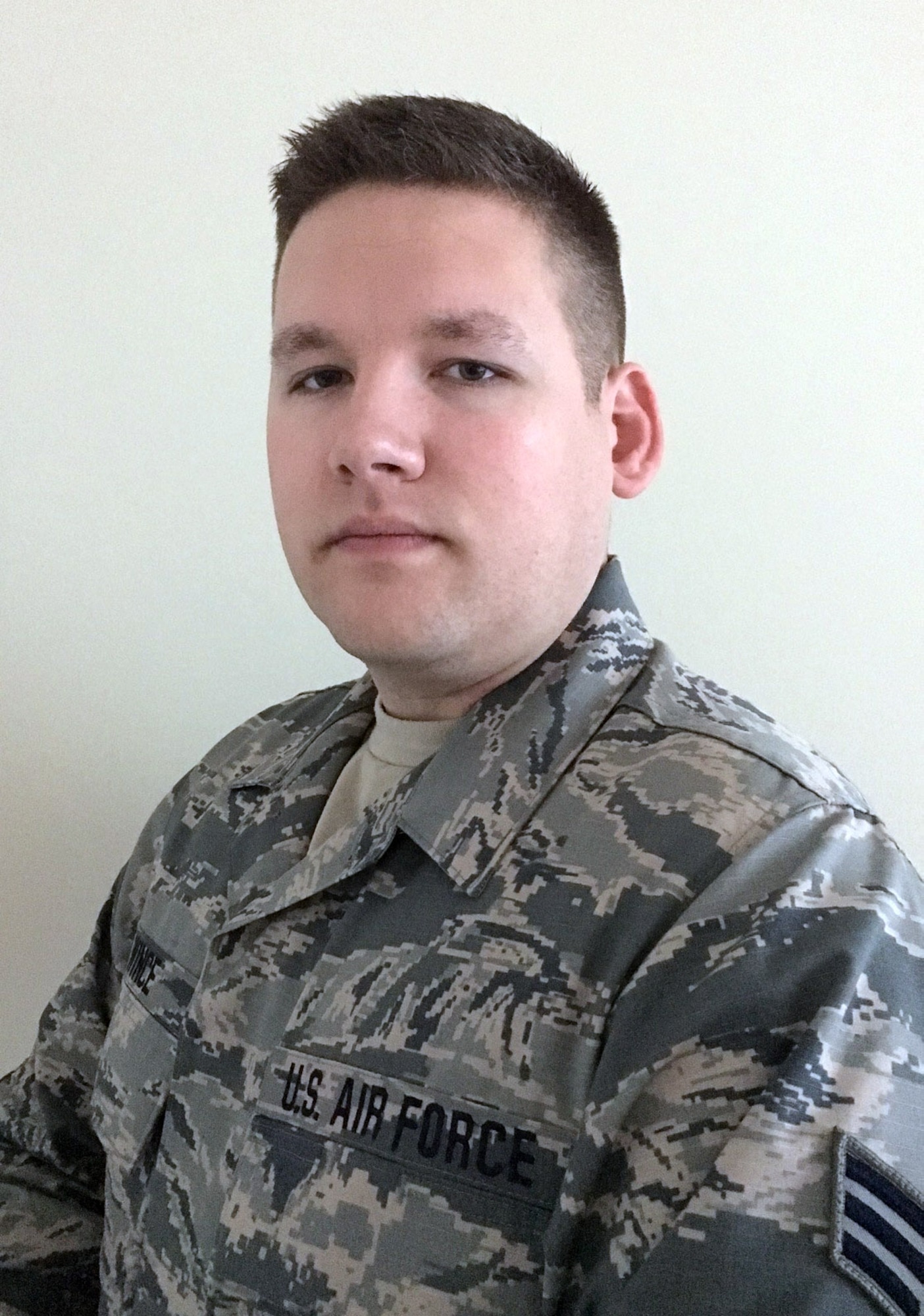 WRIGHT-PATTERSON AIR FORCE BASE, Ohio – Senior Airman Robert Wince, 445th Maintenance Group administrative helper, is the 445th Airlift Wing Airman of the Quarter, first quarter. 