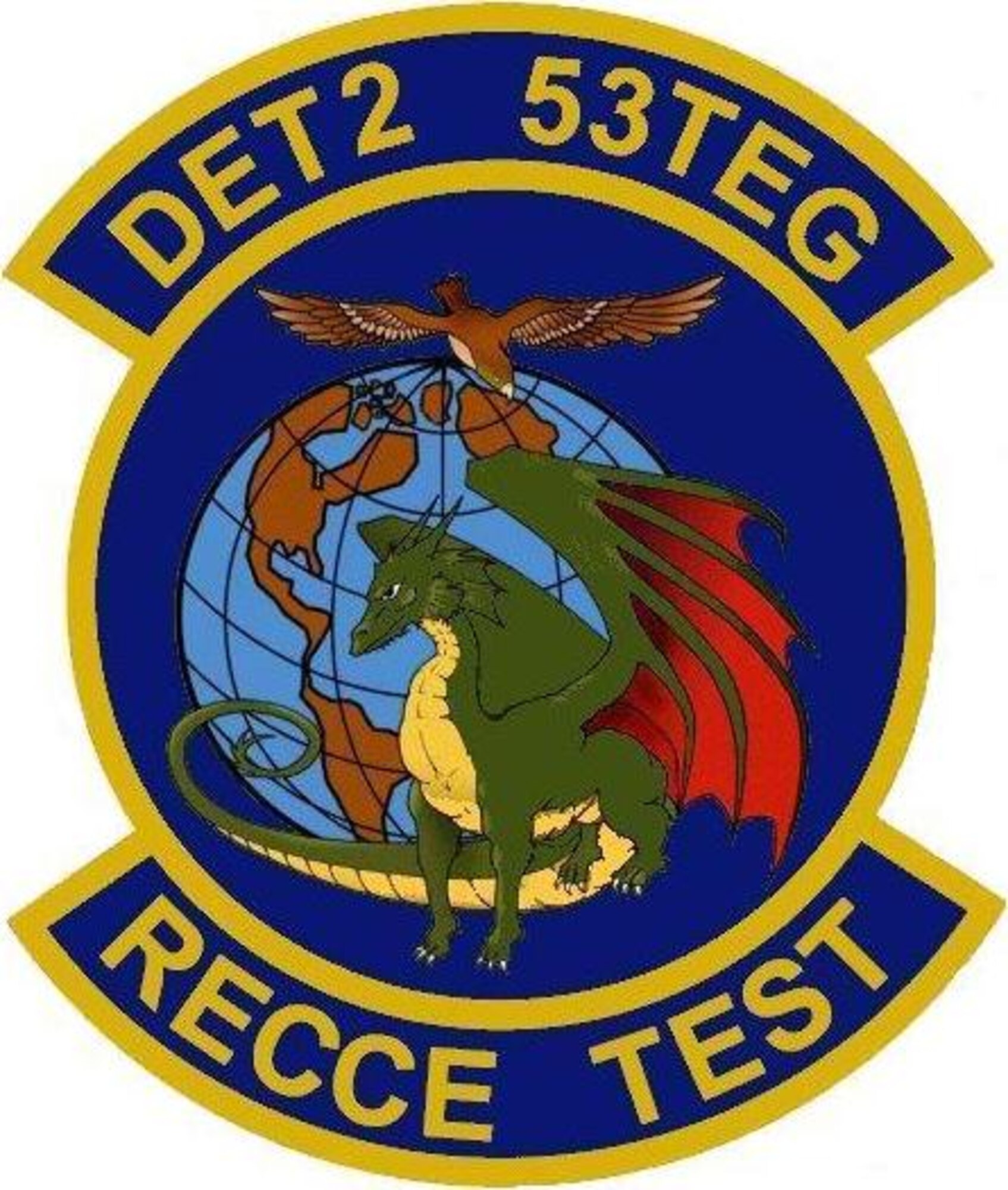 USAF 53rd TEST MANAGEMENT GROUP DETACHMENT 3 B-1 TEST DRAGON DILBERT PATCH 