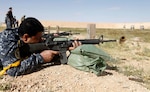 A member of the Iraqi Federal Police trains on a firing range, March 17, 2016. En route to the U.S. Central Command area of responsibility May 18, 2016, Army Gen. Joseph L. Votel, the Centcom commander, said Iraqi security forces are “a willing, recognized partner on the ground” in the coalition campaign to counter the Islamic State of Iraq and the Levant.