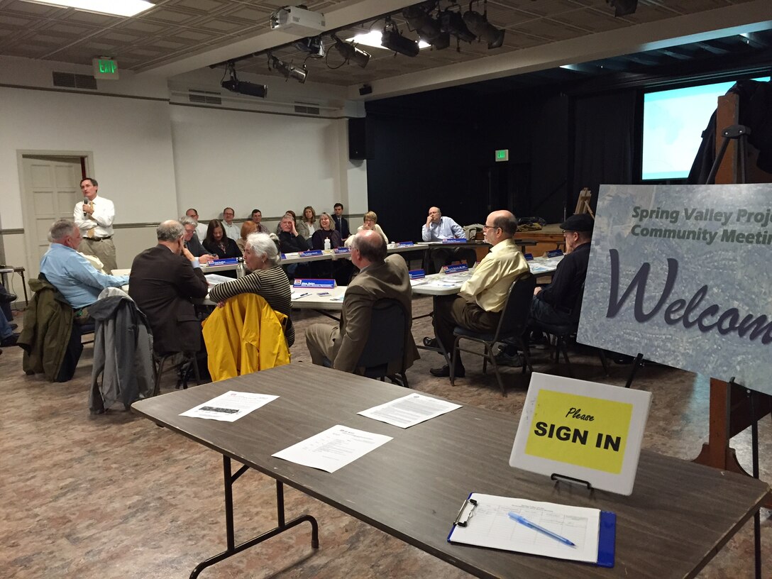 Spring Valley Restoration Advisory Board Meeting