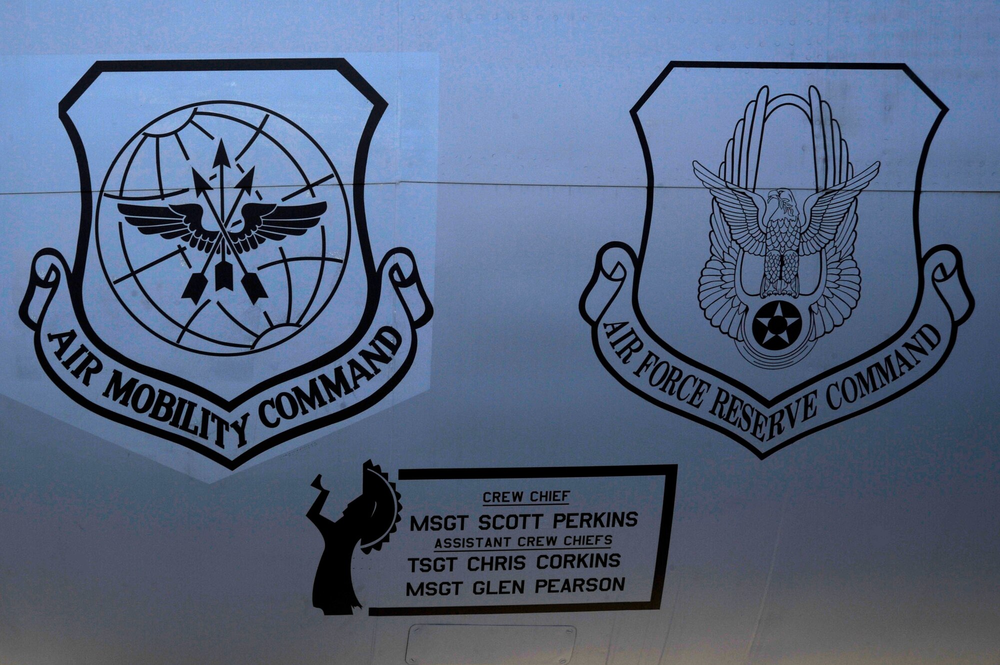 A dedicated crew chief box on a KC-135 Stratotanker May 16, 2016, at McConnell Air Force Base, Kan. The DCC boxes are part of the 22nd and 931st Aircraft Maintenance Squadrons’ DCC program and feature the names of the DCC and assistant DCCs assigned to the aircraft. (U.S. Air Force photo/Airman 1st Class Jenna K. Caldwell)