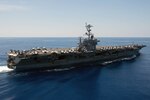 In this file photo, USS John C. Stennis underway for its current deployment.    


