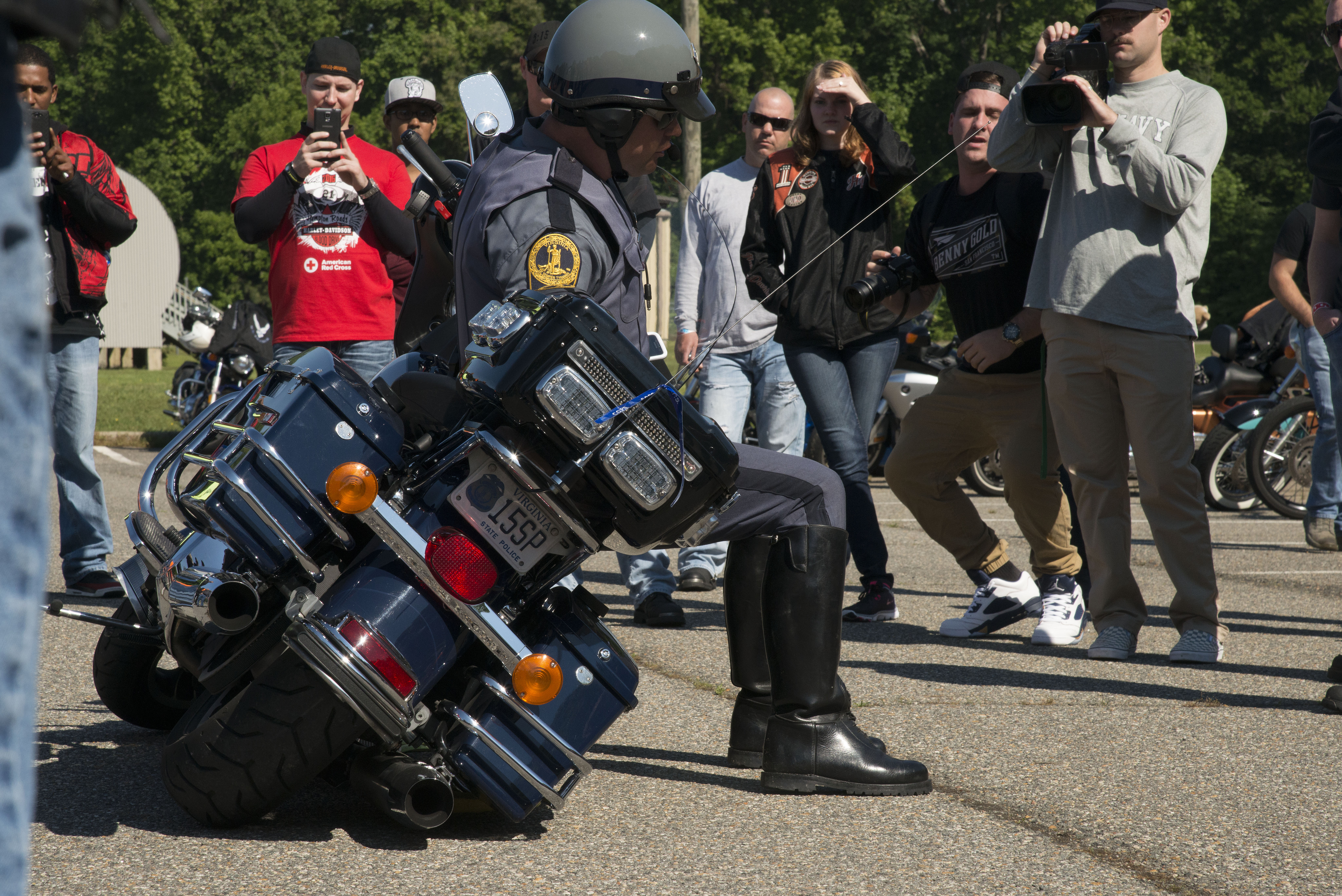 virginia state police motorcycle