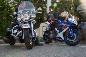 U.S. veterans and Service members gather for the conclusion of the Vietnam War 50th Anniversary Commemoration at Fort Eustis, Va., May 20, 2016. Over 70 motorcycle riders participated in the National Defenders Vietnam Memorial Ride. (U.S. Air Force photo by Senior Airman Kristina LaCoste)