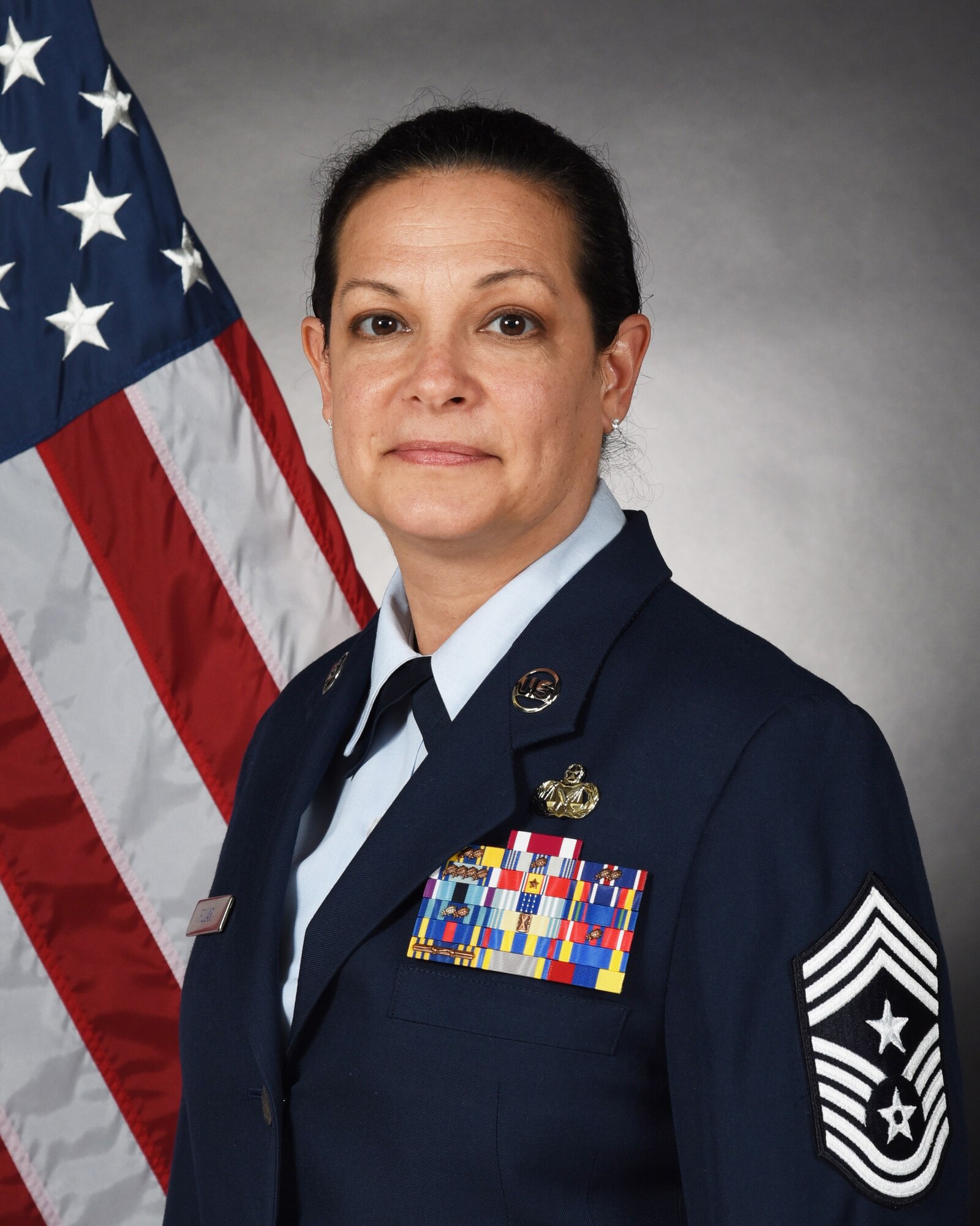 New Jersey Air National Guard State Command Chief Master Sgt. Janeen Fillari (U.S. Air National Guard photo by Master Sgt. Carl Clegg/Released)