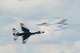 Two U.S. Air Force Air Demonstration Squadron F-16 Fighting Falcons pass each other at high speeds during the 2016 Shaw Air Expo and open house, “Thunder Over the Midlands,” at Shaw Air Force Base, S.C., May 21. Since the Thunderbirds’ inception in 1953, more than 350 million people in all 50 states and more than 60 countries have witnessed the jets in thousands of aerial demonstrations. (U.S. Air Force photo by Senior Airman Zade Vadnais)