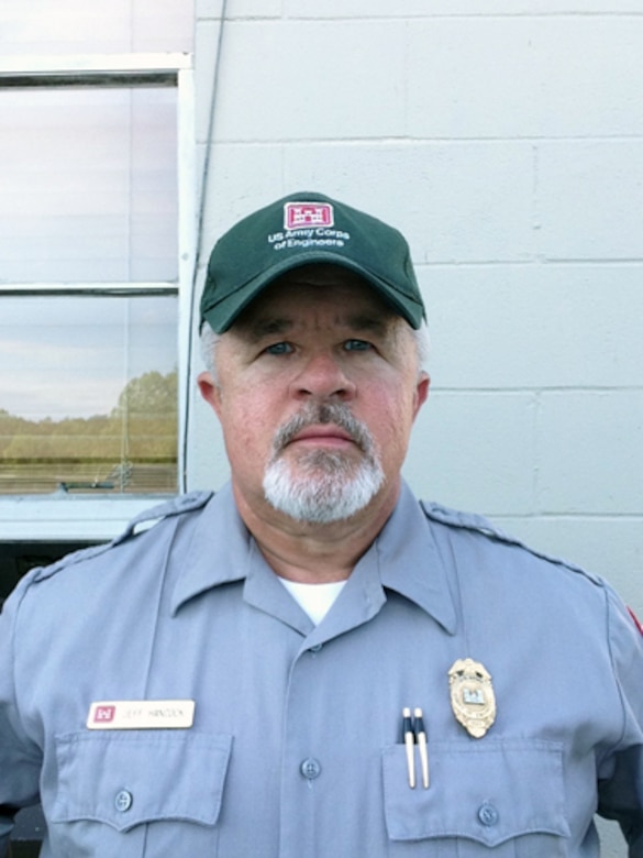 Jeff Hancock, park ranger and natural resource protection specialist with the Operations Division at Lake Barkley, is the U.S. Army Corps of Engineers Nashville District employee of the month for March 2016. 
