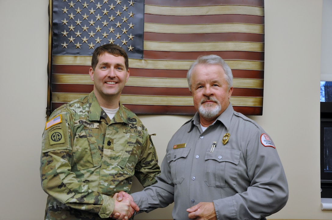 Jeff Hancock, park ranger and natural resource protection specialist with the Operations Division at Lake Barkley, is the U.S. Army Corps of Engineers Nashville District employee of the month for March 2016. 
