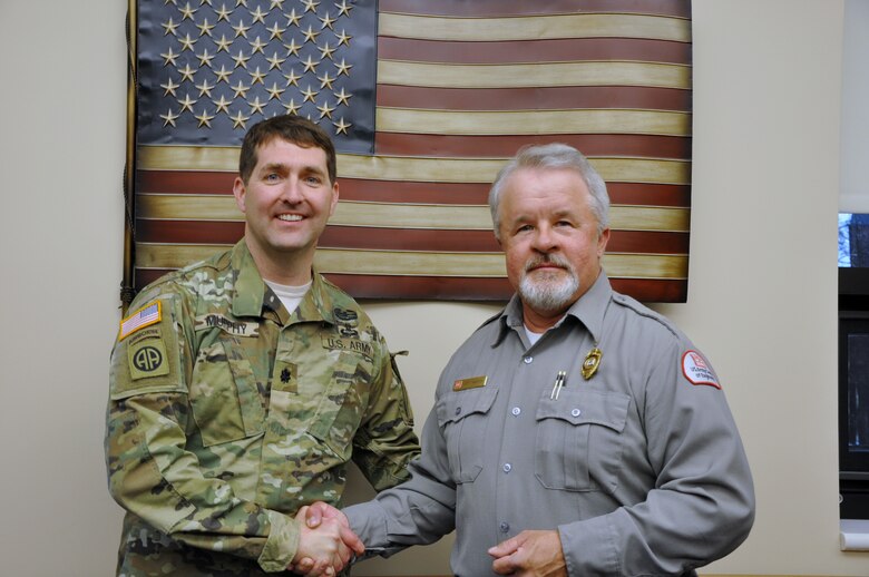Jeff Hancock, park ranger and natural resource protection specialist with the Operations Division at Lake Barkley, is the U.S. Army Corps of Engineers Nashville District employee of the month for March 2016. 
