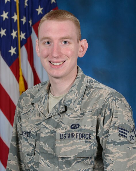 Senior Airman Nicholas K. Guarente, 66th Comptroller Squadron, Hanscom AFB, Mass. (U.S. Air Force photo by Linda LaBonte Britt)
