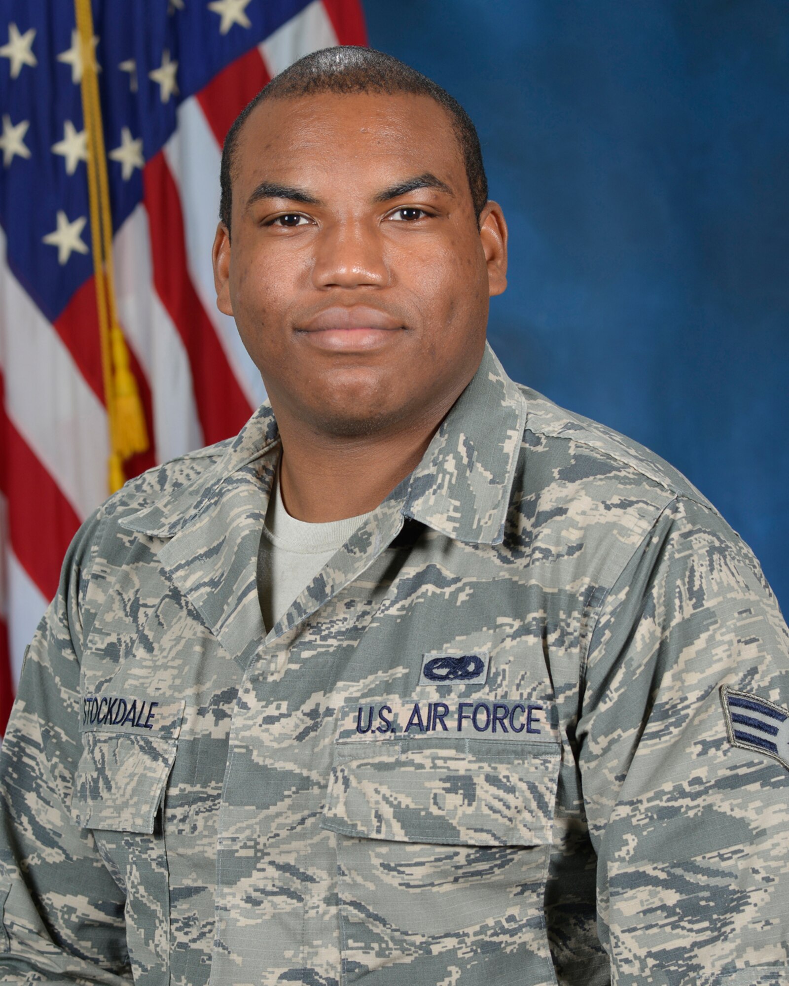 Senior Airman Byron Stockdale, 436th Maintenance Squadron, Westover ARB, Mass. (U.S. Air Force photo by Linda LaBonte Britt)