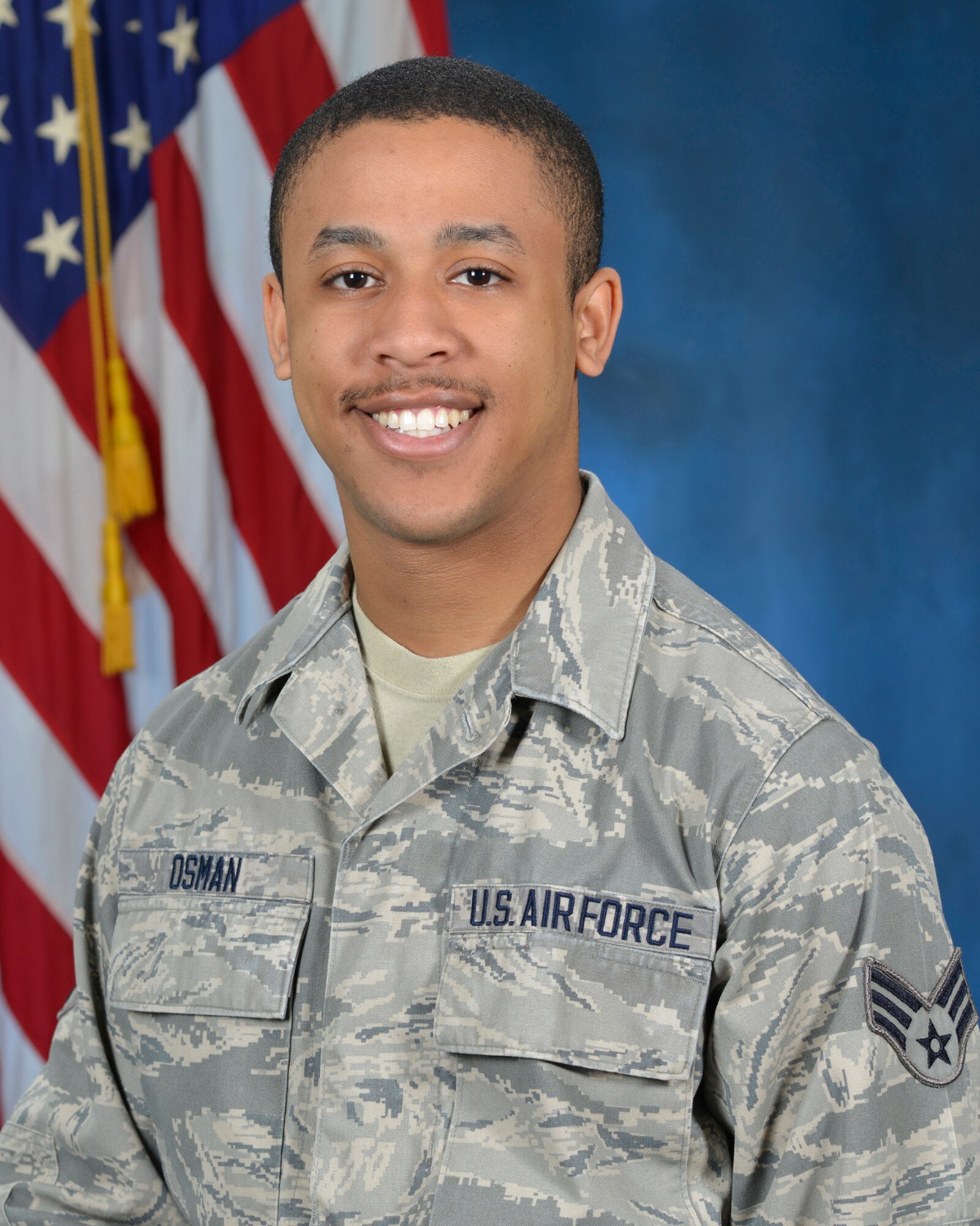 Senior Airman Jonathon Osman, 42nd Aerial Port Squadron, Westover Air Reserve Base, Mass. (U.S. Air Force photo by Linda LaBonte Britt)