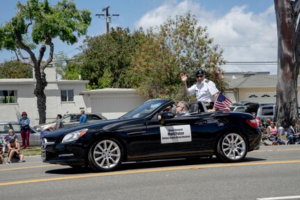 Maj. Gen. Mark Palzer, Commanding General, 79th Sustainment Support Command, Represents the Army Reserve at the 57th Annual Torrance Armed Forces Day Parade, May 21, 2016. This is the largest and longest lasting Armed Forces Day Parade in America.