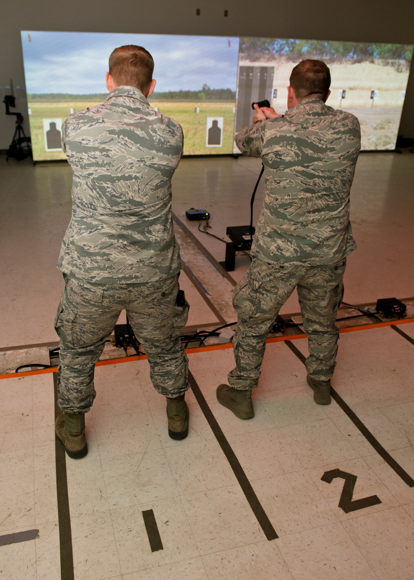 Minot Air Force Base, N.D., observed National Police Week from May 15-20. During Police Week, various events ranging from a flag football tournament, a simulated 9mm pistol shoot, a ruck march around base, a 5k memorial run and a top cop challenge, where different security forces unit’s on base were able to show off their skills of what their unit brings to the table. Police Week ended with a ceremony paying homage to those lost in the line of duty. (U.S. Air Force photo/Airman 1st Class J.T. Armstrong)