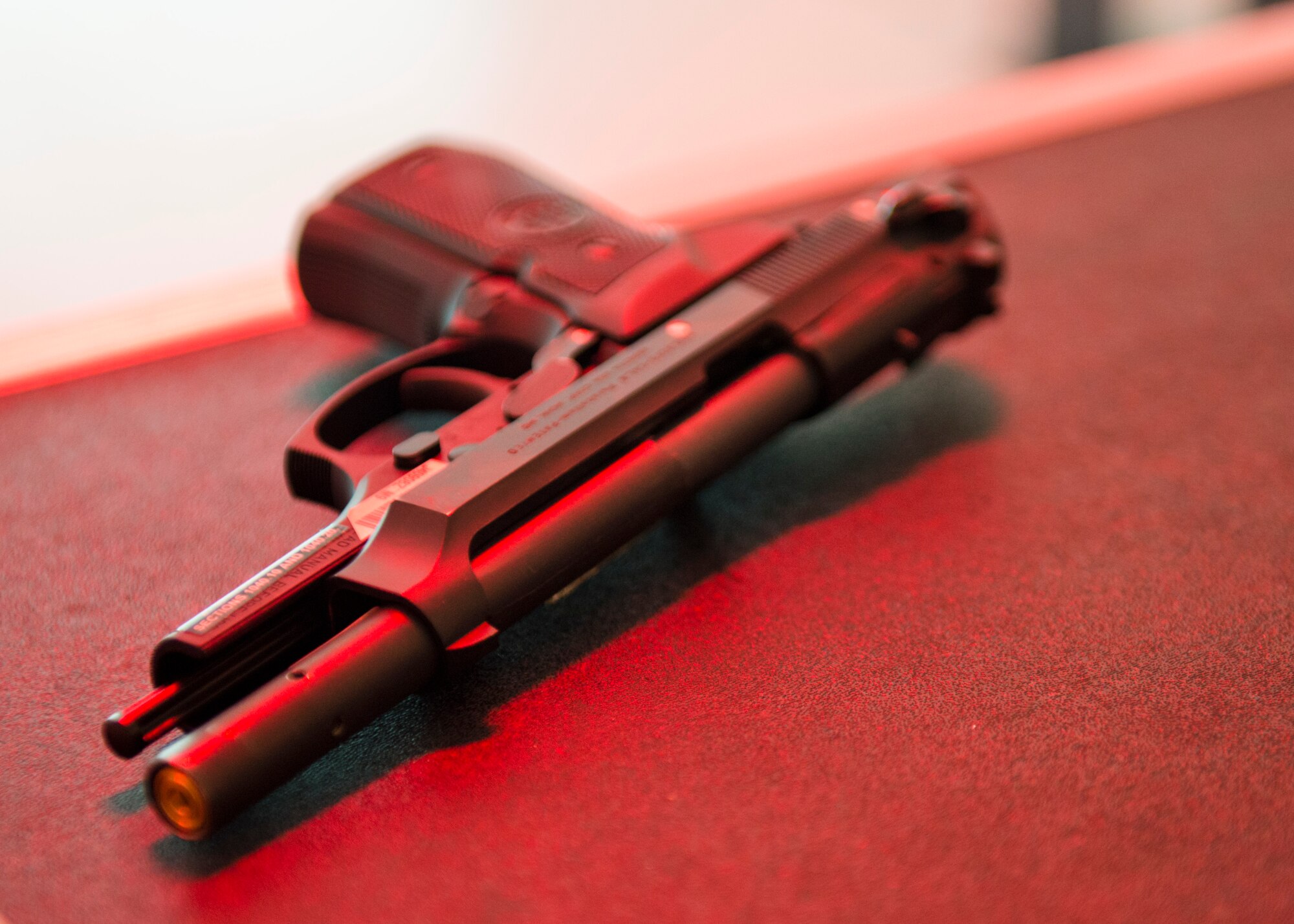 Minot Air Force Base, N.D., observed National Police Week from May 15-20. During Police Week, various events ranging from a flag football tournament, a simulated 9mm pistol shoot, a ruck march around base, a 5k memorial run and a top cop challenge, where different security forces unit’s on base were able to show off their skills of what their unit brings to the table. Police Week ended with a ceremony paying homage to those lost in the line of duty. (U.S. Air Force photo/Airman 1st Class J.T. Armstrong)