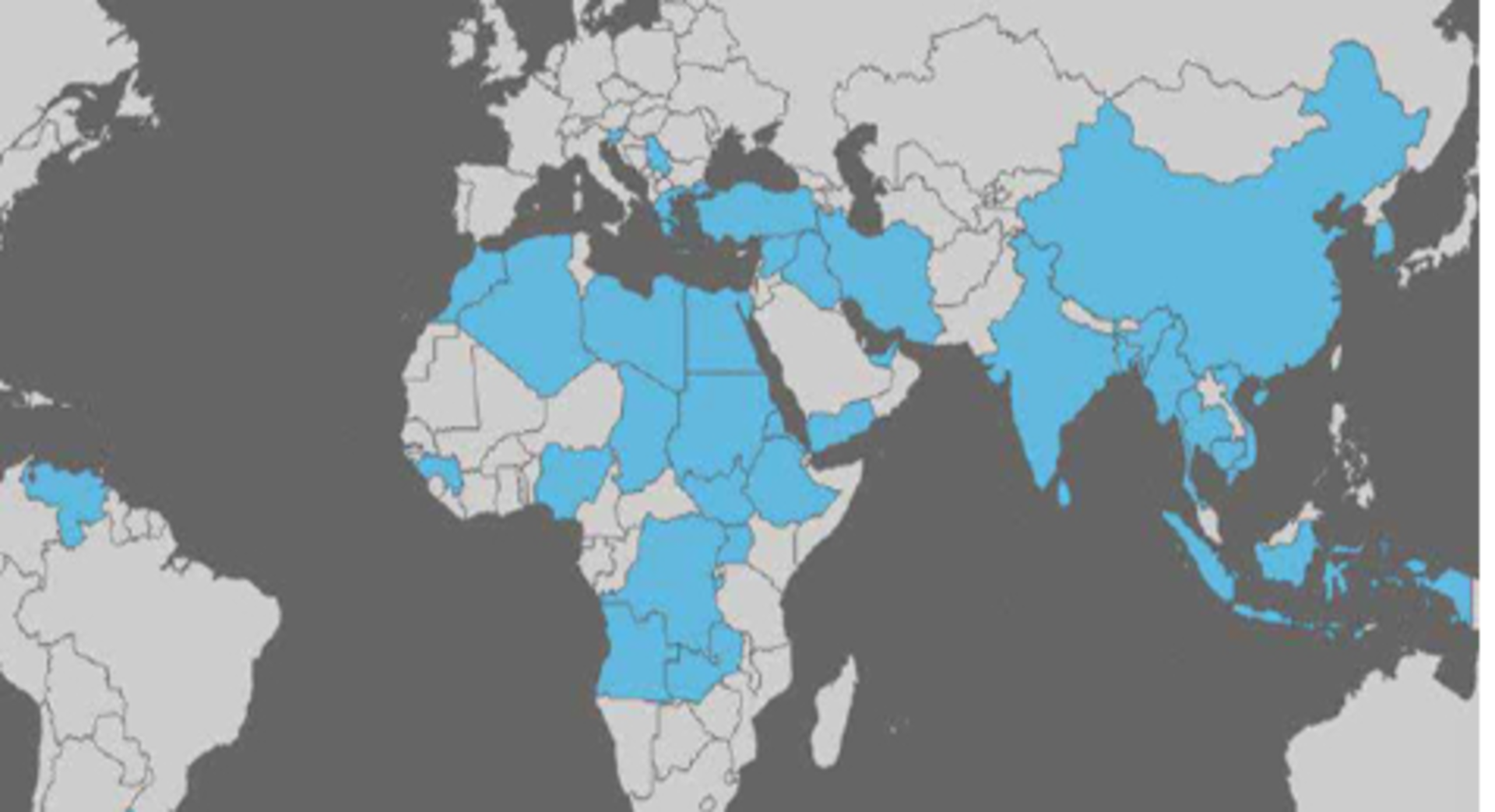 Figure 11.1  All possible candidate countries