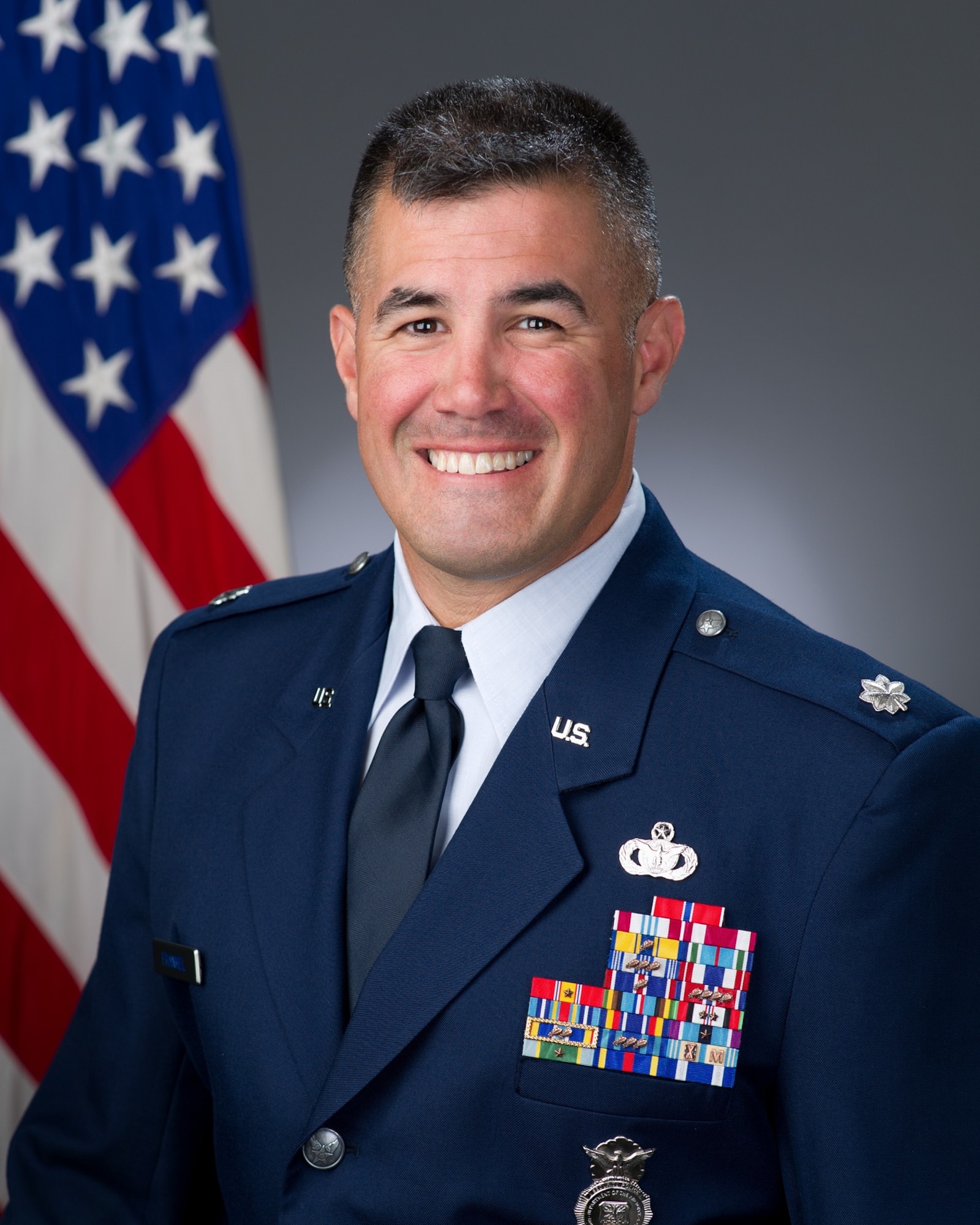 Lt. Col. Andrew J. Frankel, 349th Mission Support Group deputy commander