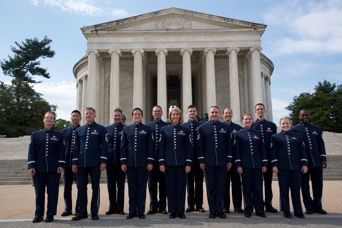 2016 Group photo of the Singing Sergeants. (AF Photo)