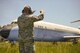 Senior Master Sgt. Thomas Morgera, of the 89th Maintenance Group, runs preflight checks on a former 89th Airlift Wing C-9 Nightingale, which has not flown since 2005, at Joint Base Andrews, Md., May 20, 2016. Morgera is overseeing the efforts to get the C-9 flight ready, so it can be flown by its new owner from the base. The C-9 taxied around the flightline, making a significant step toward its eventual departure. (U.S. Air Force photo/Senior Master Sgt. Kevin Wallace)