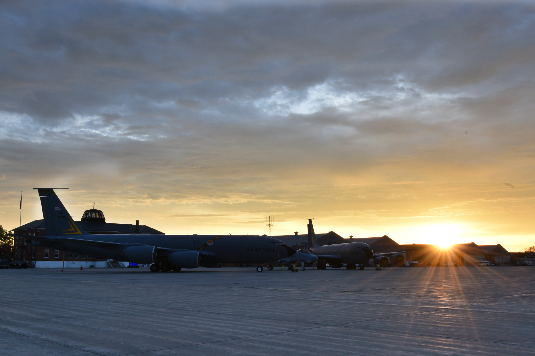 Sunrise Selfridge Air National Guard Base