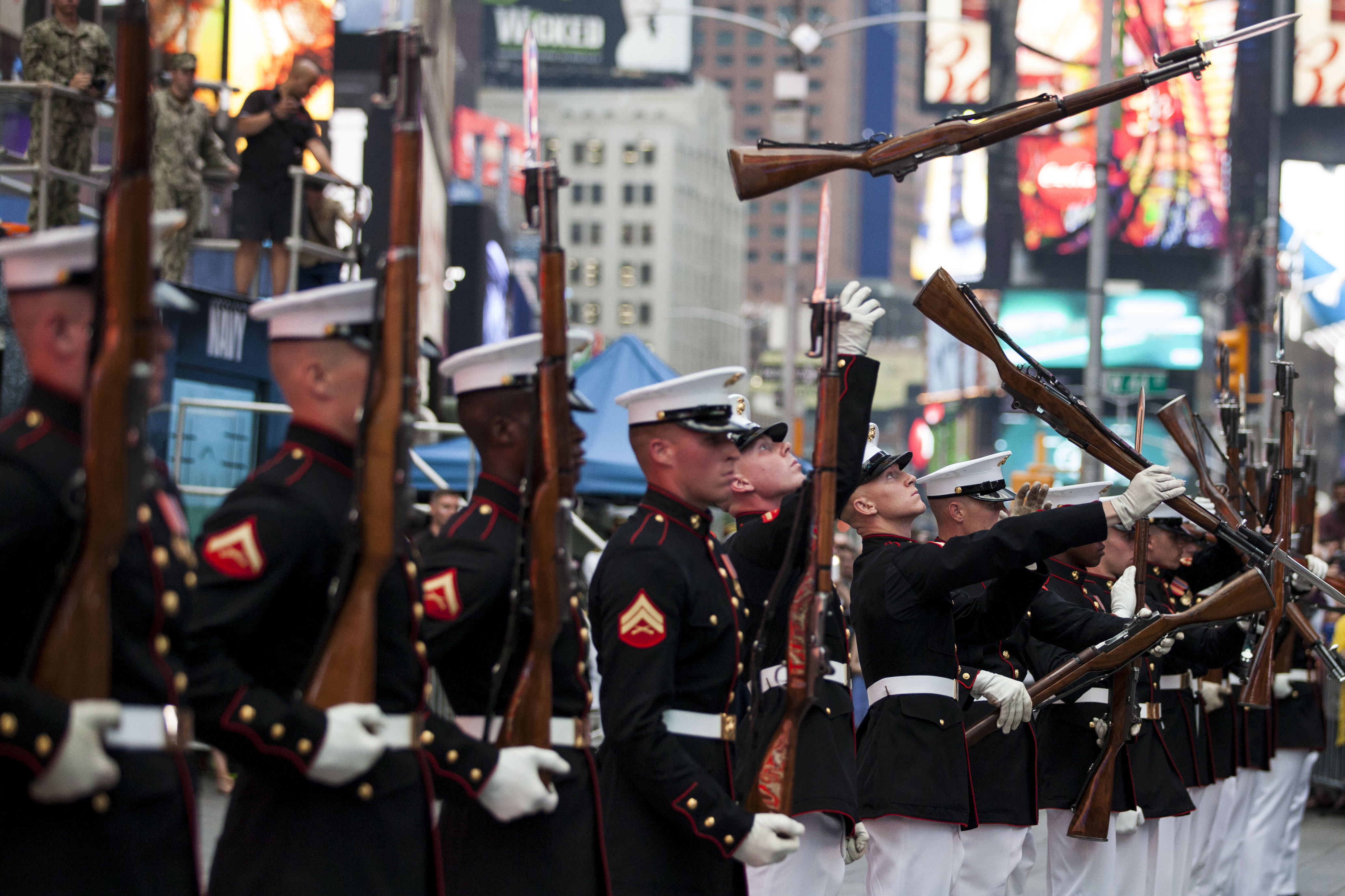 Silent Drill Performers