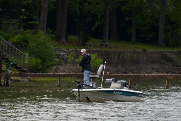 Stay safe this sunny season by practicing risk management during any water-related activity. Water activities such as fishing should be accompanied with proper gear such as fishing and boating licenses and flotation devices. Planning ahead by checking the weather and being aware of the potential hazards in the area can be crucial in preventing water-related accidents. (U.S. Air Force photo by Airman 1st Class Destinee Dougherty)