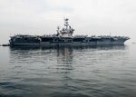 160522-N-UH661-064 MANILA, Philippines (May 22, 2016) USS John C. Stennis (CVN 74) sits at anchor off the coast of Manila during a scheduled port visit. Providing a ready force supporting security and stability in the Indo-Asia-Pacific, John C. Stennis is operating as part of the Great Green Fleet on a regularly scheduled 7th Fleet deployment. (U.S. Navy photo by Mass Communication Specialist 3rd Class Mike Pernick/Released)