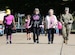 Members of the Joint Base Langley-Eustis community participate in the Breast Cancer Awareness Month walk at JBLE, Va., Oct. 28, 2016. This annual walk brings together members of the installation to raise awareness of the importance of breast cancer early detection methods, such as mammograms and self breast exams. (U.S. Air Force photo by Staff Sgt. Teresa J. Cleveland)