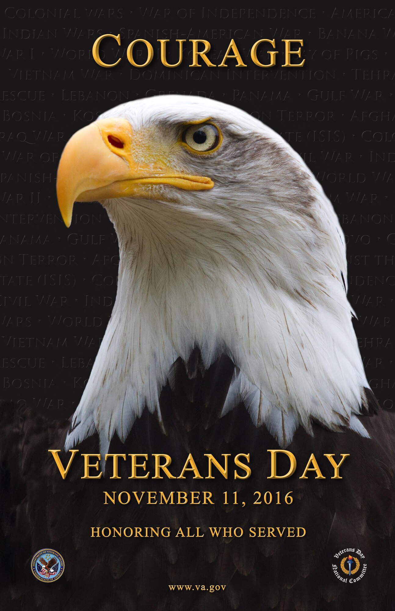 Many local towns surrounding Hanscom will recognize military service members during several Veterans Day observances Nov. 11. (Graphic by the Veterans Administration)