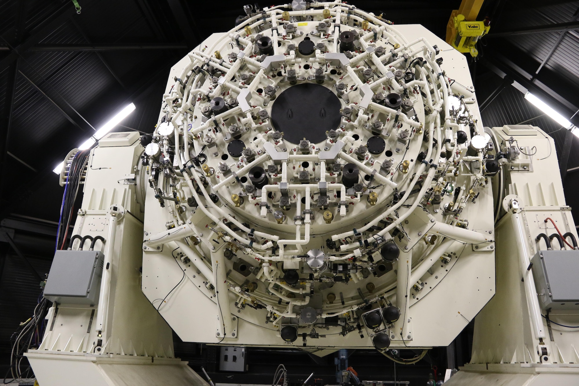 The Space Surveillance Telescope is one of the most advanced in the world, including the world’s first curved charge-coupled device to provide clear imagery across the wide field-of-view. The telescope was developed by Defense Advanced Research Projects Agency and given to Air Force Space Command at an event held at the facility Oct. 18, 2016. (Courtesy photo)