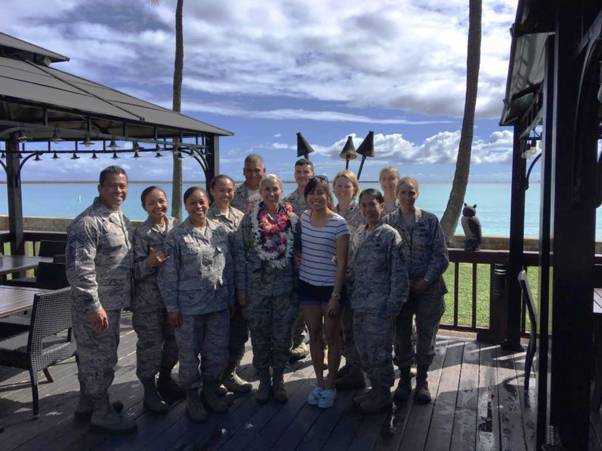 Col. Sharon Stehlik, center, served as the Headquarters Individual Reservist Readiness and Integration Organization Detachment 2 commander for four years, from October 2012 to October 31, 2016. She transitioned command to the incoming commander during the month of October. Her last day was Oct. 31.
