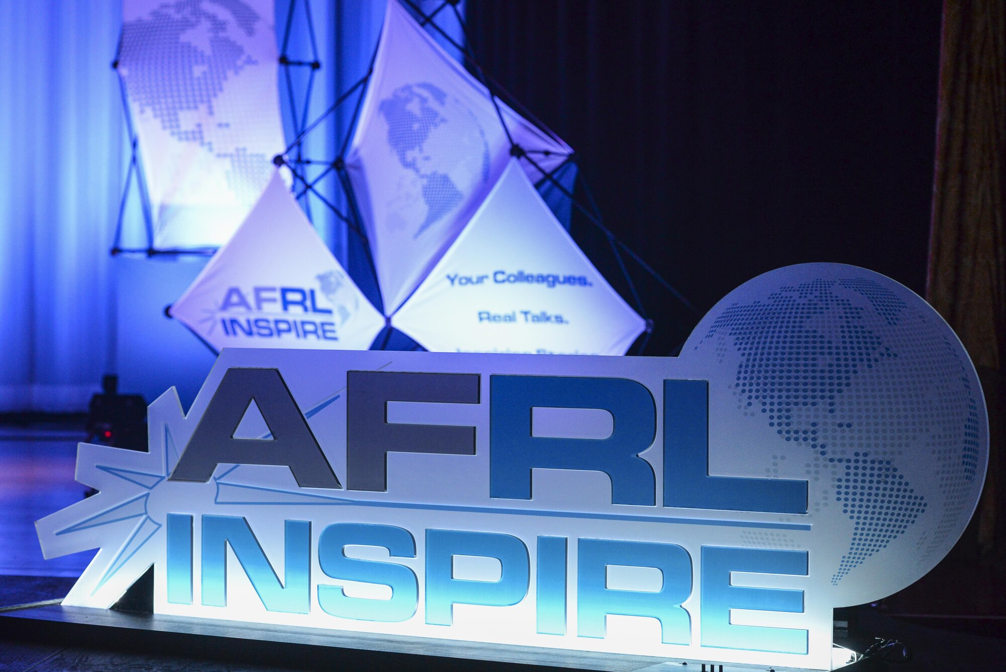 The second annual AFRL Inspire event was held Oct. 26, 2016 at the Dayton Art Institute and was attended by nearly 500 research scientists and engineers. (U.S. Air Force photo/Wesley Farnsworth)