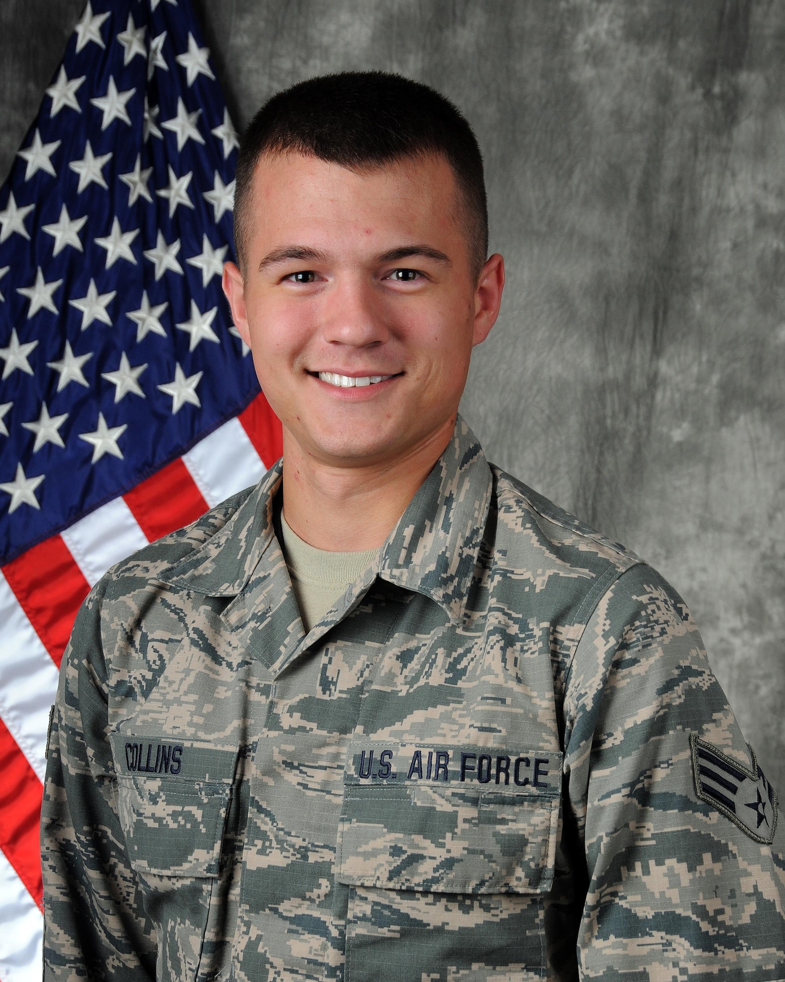 Senior Airman Joshua Collins, 445th Aircraft Maintenance Squadron aircraft guidance and control systems journeyman, is the 445th Airlift Wing Airman of the Quarter, third quarter. 