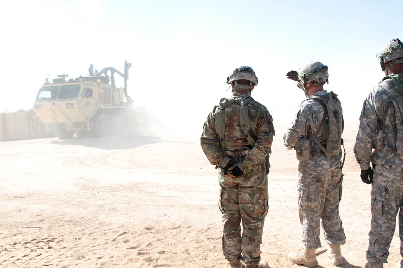 More than 145 Soldiers of the 379th Chemical Company (CM CO) out of Arlington, Ill. participated in the Army Warfighting Assessment Exercise held at Fort Bliss, Texas, Oct. 17-30, 2016.
The Army Warfighting Assessment is the Chief of Staff of the Army’s capstone event for Force 2025 Maneuvers that provides the Army a venue to achieve “Triple Payoff” objectives, which include Training Readiness, Future Force Development, and Joint/Multinational Interoperability in a resource-constrained environment.