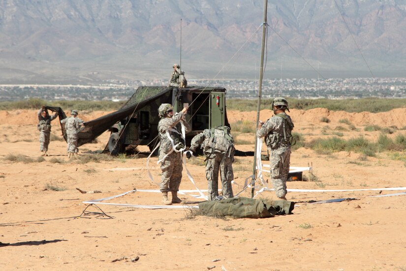 More than 145 Soldiers of the 379th Chemical Company (CM CO) out of Arlington, Ill. participated in the Army Warfighting Assessment Exercise held at Fort Bliss, Texas, Oct. 17-30, 2016.
The Army Warfighting Assessment is the Chief of Staff of the Army’s capstone event for Force 2025 Maneuvers that provides the Army a venue to achieve “Triple Payoff” objectives, which include Training Readiness, Future Force Development, and Joint/Multinational Interoperability in a resource-constrained environment.