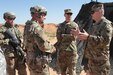 More than 145 Soldiers of the 379th Chemical Company (CM CO) out of Arlington, Ill. participated in the Army Warfighting Assessment Exercise held at Fort Bliss, Texas, Oct. 17-30, 2016.
U.S. Army Reserve Command Deputy Commanding General (Operations), Maj. Gen. David Conboy, and 76th Division Operational Response Commanding General, Maj. Gen. Ricky Waddell, were among the 21 distinguished visitors in attendance during the exercise.