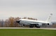 An Offutt-based RC-135 V/W Rivet Joint aircraft takes-off during Global Thunder 17, U.S. Strategic Command’s annual command post and field training exercise, Oct. 30, 2016, at Offutt Air Force Base, Neb. The exercise provided training opportunities for USSTRATCOM-tasked components, task forces, units and command posts to deter and, if necessary, defeat a military attack against the United States and to employ forces as directed by the President. (U.S. Air Force Photo by Delanie Stafford)