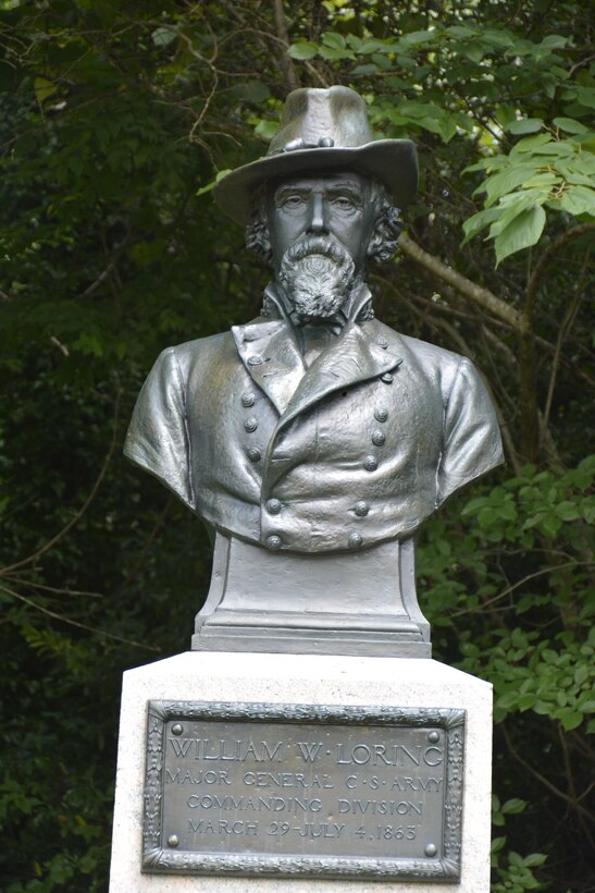Confederate Maj. Gen. William W. Loring commanded the Confederate forces at Fort Pemberton whose determined defense terminated the Yazoo Pass Expedition and compelled the Federals to find another route to Vicksburg.