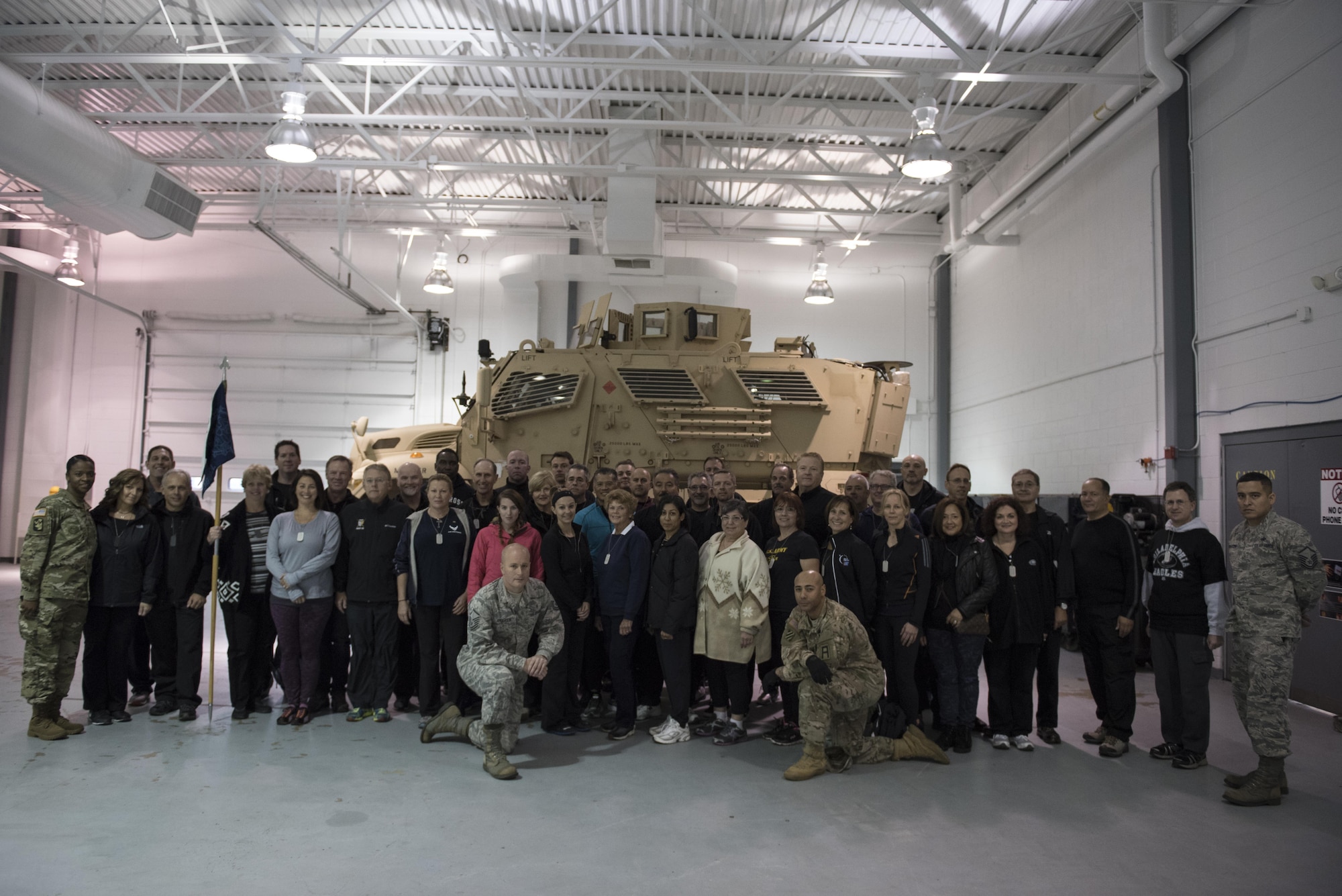 Civic leaders from the local community had the opportunity to participate in the Honorary Commander Boot Camp at Joint Base McGuire-Dix-Lakehurst, New Jersey, Oct. 27, 2016. The honorary commanders had the opportunity to simulate a Humvee rollover and fire some rounds on the virtual range at the battle lab. 