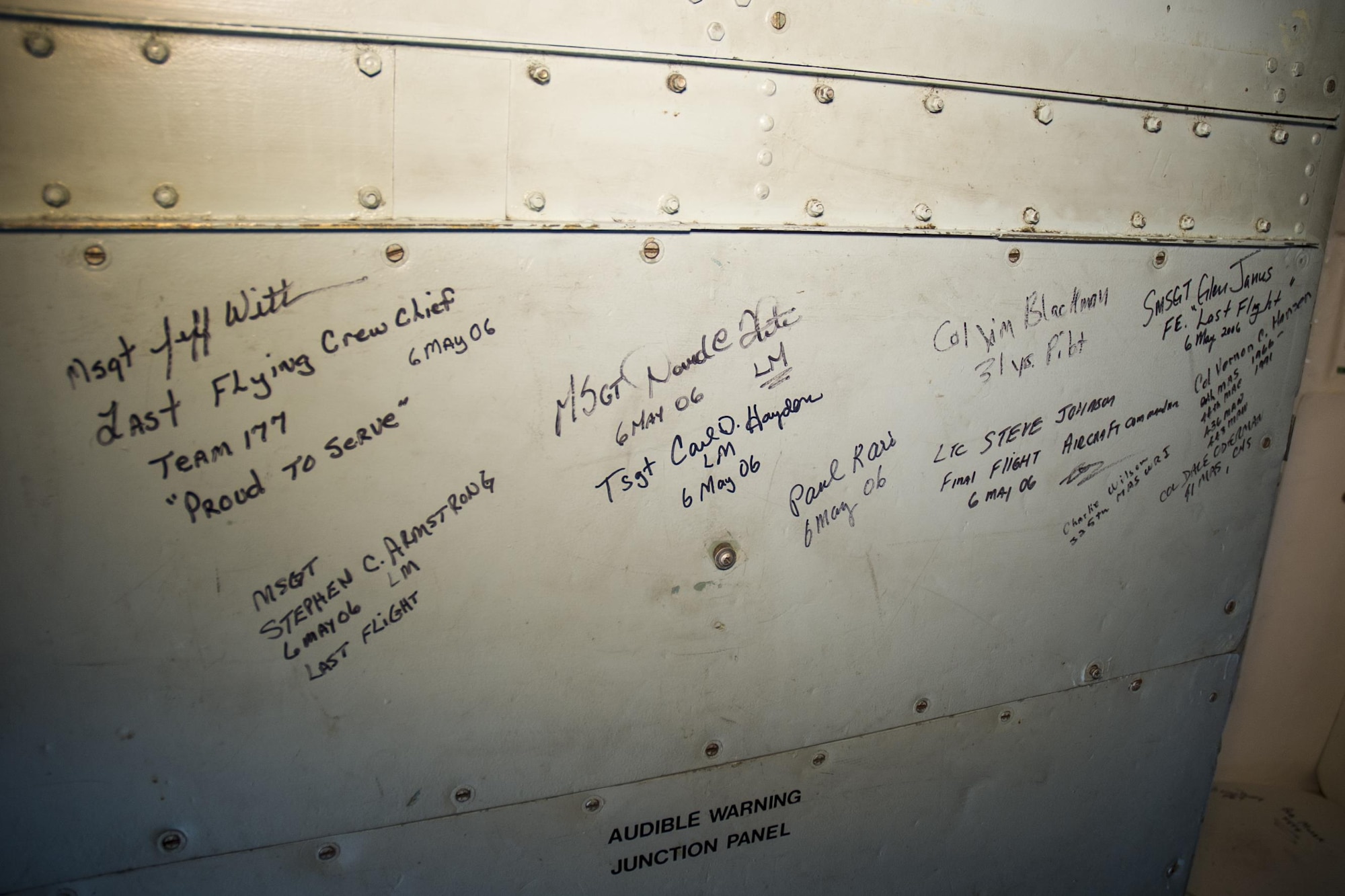 DAYTON, Ohio -- Interior view of the Lockheed C-141C Starlifter "Hanoi Taxi" in the Global Reach Gallery at the National Museum of the United States Air Force. (U.S. Air Force photo by Ken LaRock)