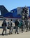 Airmen board a passenger aircraft at Barksdale Air Force Base, La., Oct. 22, 2016, in support of U.S. Strategic Command exercise Global Thunder 17. USSTRATCOM’s fundamental mission is to deter strategic attack, which is an existential threat to the U.S. and its allies. Testing readiness ensures the preservation a safe, secure, effective and ready strategic deterrent force. (U.S. Air Force photo/Senior Airman Curt Beach)