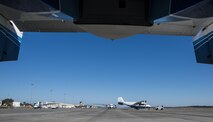 A C-145A Skytruck is towed to its parking spot on the Duke Field flightline.  The Skytrucks are primarily used for new aircrew qualifications and flight proficiency missions.  (U.S. Air Force photo/Tech. Sgt. Sam King)  