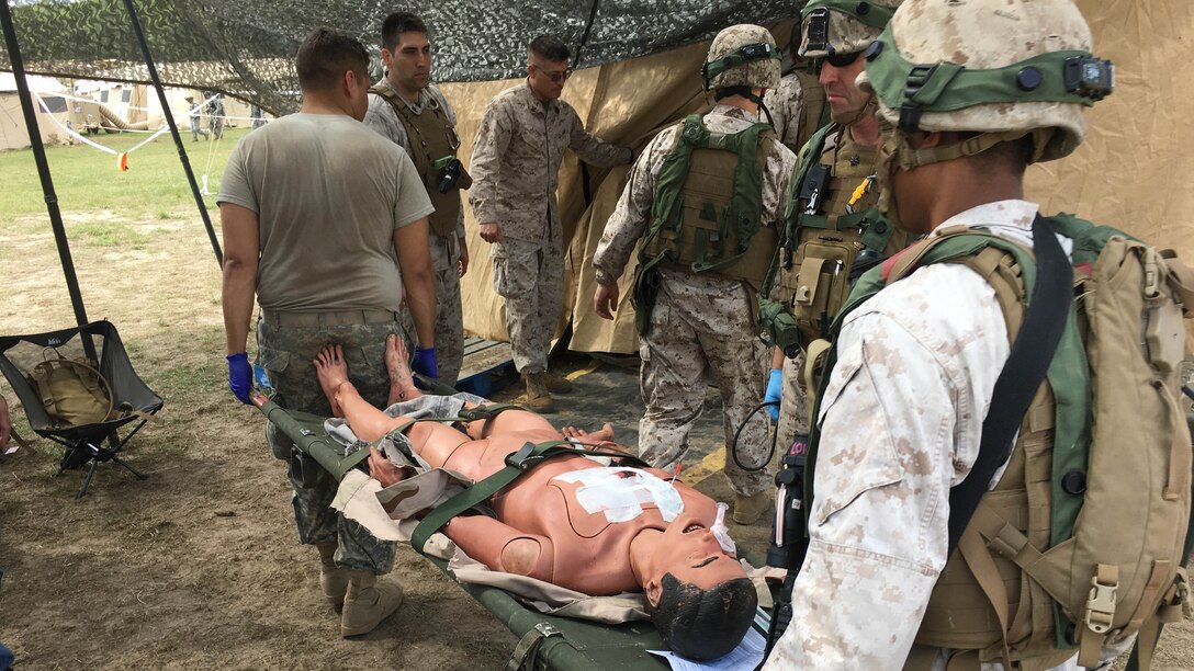 Theater Medical Information Program-Marine Corps, the Corps’ version of the joint medical software that supports medical providers in tactical environments, was put to the test this summer during the largest military medical exercise, called the Global Medic Exercise, at Fort McCoy, Wis. TMIP-MC is a service-wide medical software suite used to support complete clinical care documentation, medical supply and equipment tracking, and patient movement in remote communications environments, giving medical units the tools they need to better locate, diagnosis and provide individualized care through each step of the medical process. 
