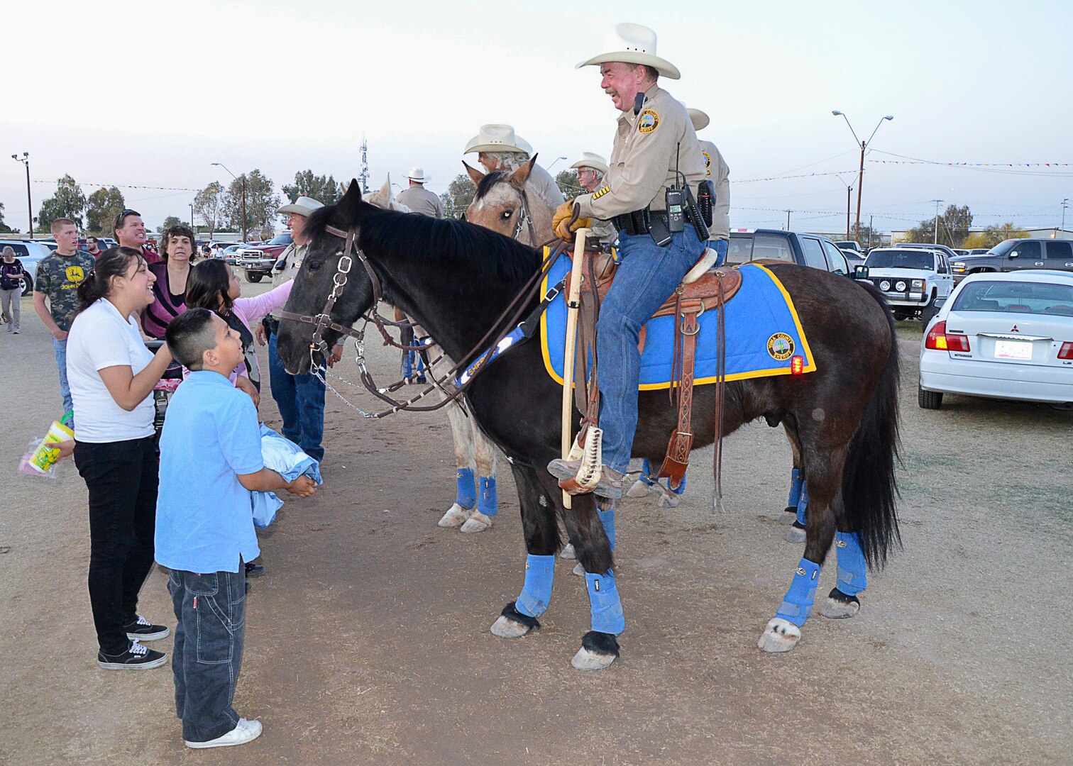 Law enforcement agencies can also acquire some property from DLA through normal channels for property donation. That’s how Tommy the Horse went to Yuma, Arizona, after he retired from helping pull caissons at a San Antonio, Texas, military cemetery.