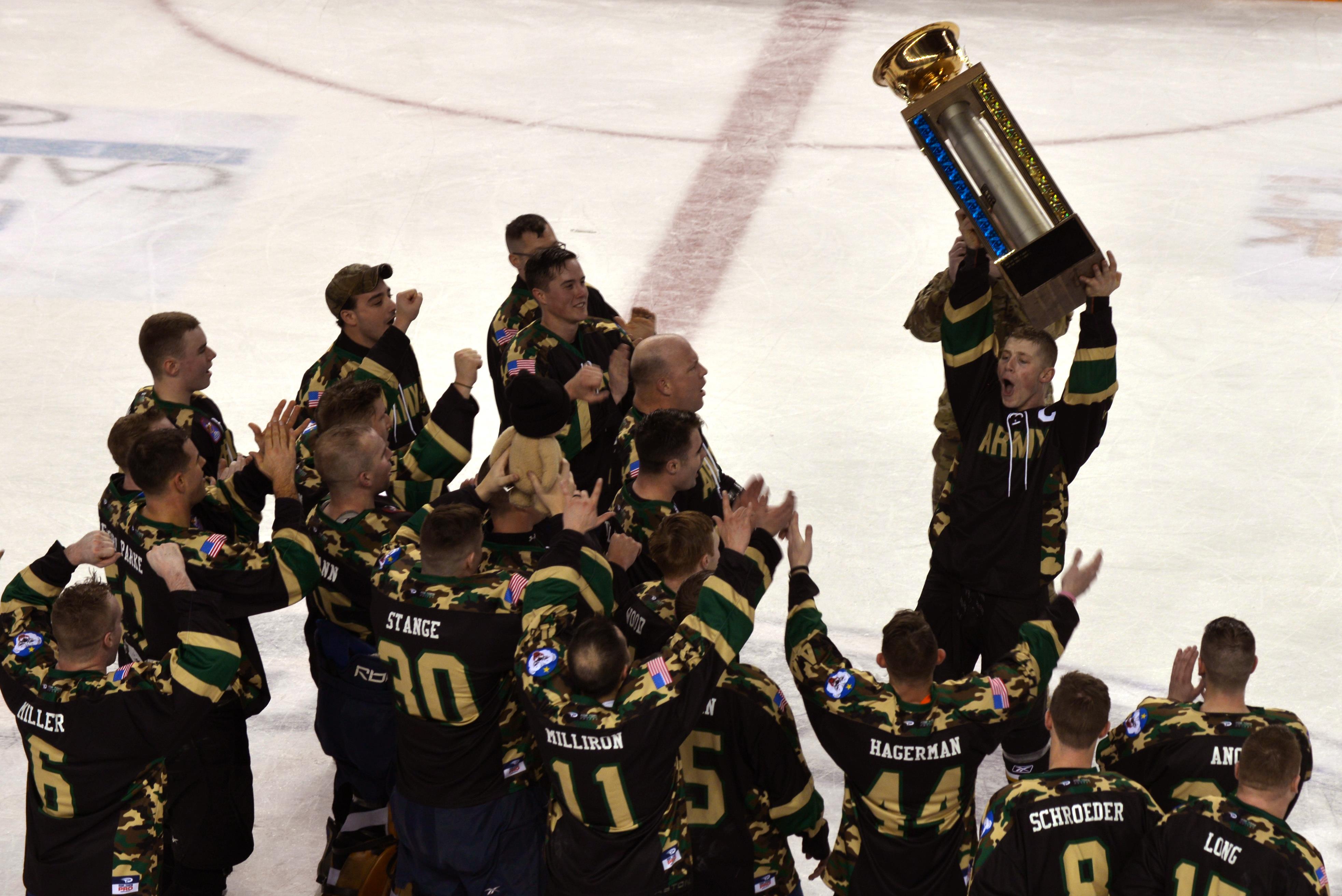 Army defeats Air Force in 22nd annual hockey game > Eielson Air Force