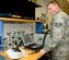 U.S. Air Force Staff Sgt. Brian Heth, 1st Maintenance Squadron precision measurement equipment laboratory technician, does a safety check on the aircrew system tester at Joint Base Langley-Eustis, Va., Nov. 3, 2016. The system makes sure pilots are provided with accurate amounts of oxygen while in flight. (U.S. Air Force photo by Airman 1st Class Kaylee Dubois)